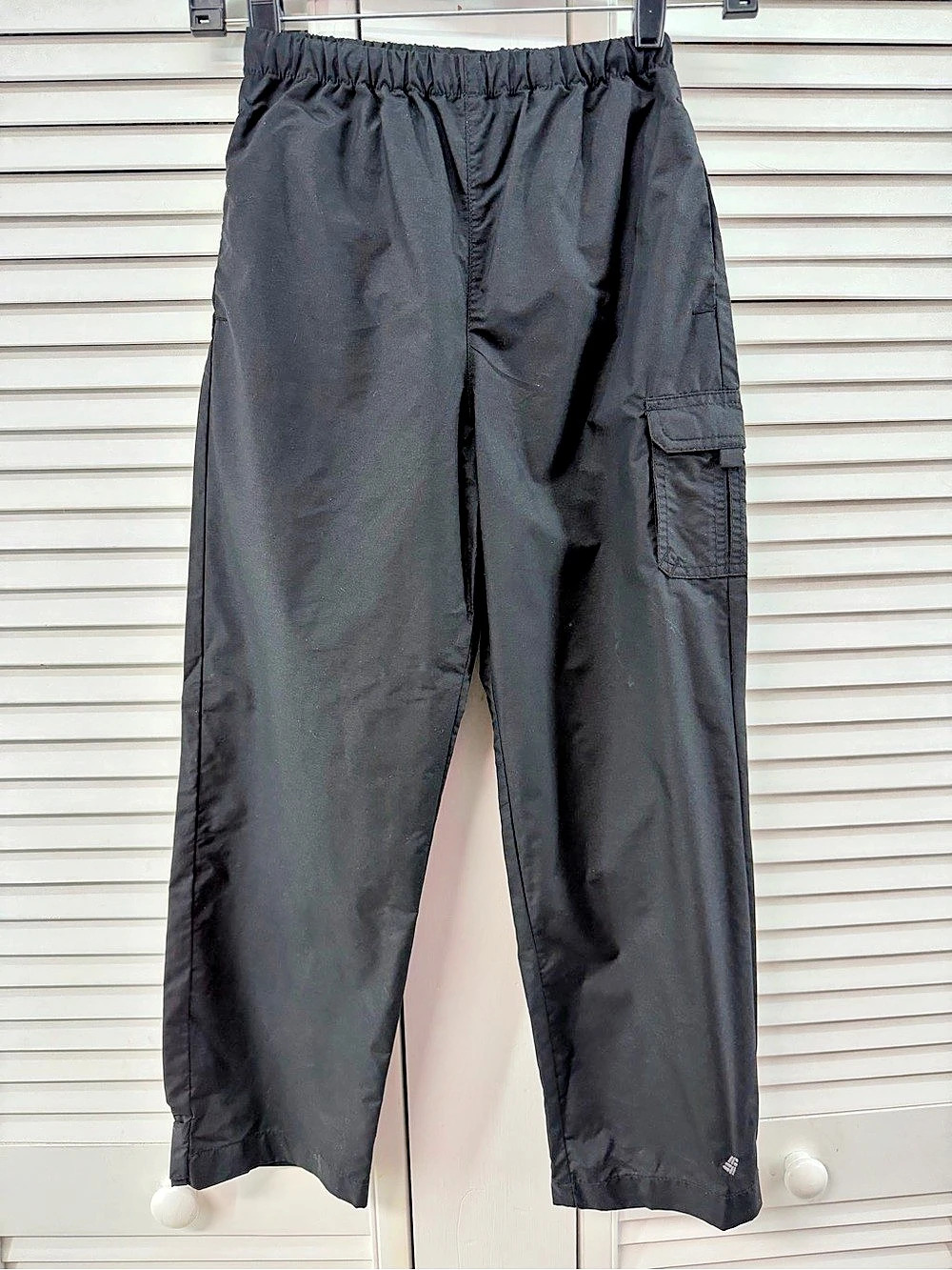 Columbia boys size small All Seasons Pull-On Pants Cargo Pants Black S